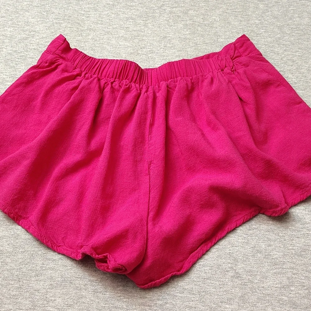 SHOWPO. - WOMENS ZANRIE HIGH WAISTED BOOTIE FLARE SHORTS - Picture 4 of 10